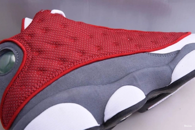Bmlin Shoes Flint Red Jordan 414571-600 Gym Air Retro 13 Grey 0804
